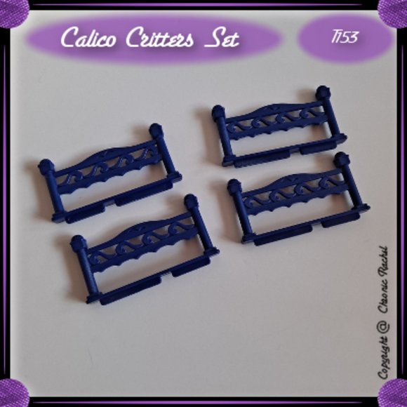 4-Piece Calico Critters Lighthouse Fence - Picture 1 of 2